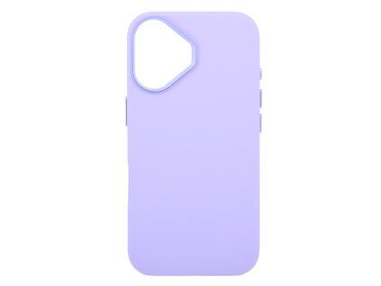 Leather Frame Case with MagSafe Support for iPhone 16 - Purple