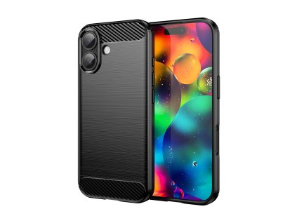 Etui Carbon iPhone 17 - czarne