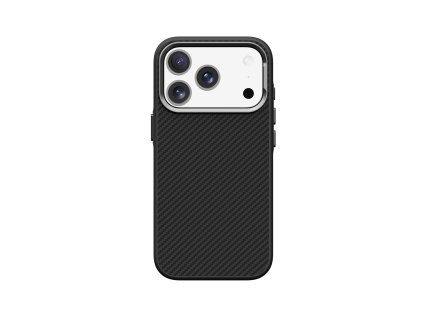 Etui Platinum Carbon z obsługą MagSafe iPhone 17 Pro - czarne