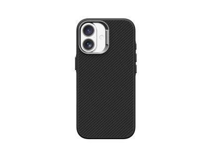 Platinum Carbon Case with MagSafe Support for iPhone 17 - Black