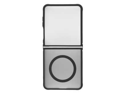 Etui Matte Frame z obsługą MagSafe Samsung Galaxy Z Flip 7 5G - czarne