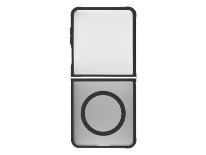 Matte Frame Case with MagSafe Support for Samsung Galaxy Z Flip 7 5G - Black