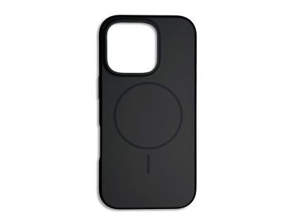 MatteSilk Case with MagSafe Support for iPhone 16 Pro - Black