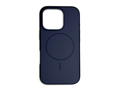 MatteSilk Case with MagSafe Support for iPhone 16 Pro - Blue