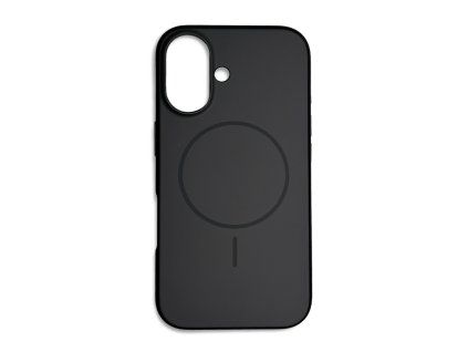 MatteSilk Case with MagSafe Support for iPhone 16 - Black