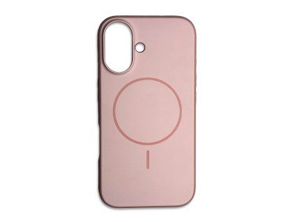 MatteSilk Case with MagSafe Support for iPhone 16 - Pink