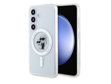 Etui Glitter s MagSafe Karel and Choupette Samsung Galaxy S24