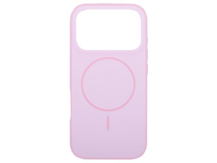 Etui MatteSilk z obsługą MagSafe iPhone 17 Pro - różowe