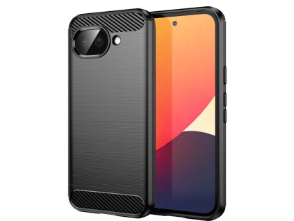 Pouzdro Carbon Google Pixel 10a 5G - černé