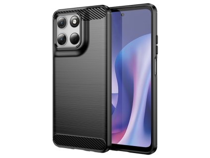 Pouzdro Carbon Motorola Moto G57 Power 5G - černé