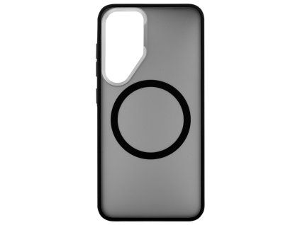Matte Frame Case with MagSafe Support for Samsung Galaxy S25 5G - Black