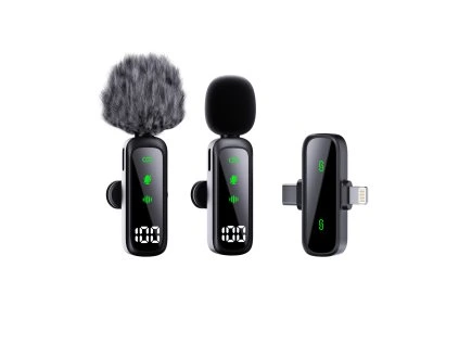 Bezprzewodowy mikrofon 2w1