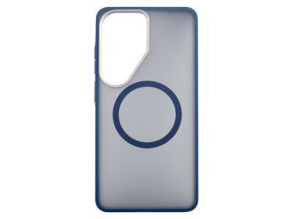 Matte Frame Case with MagSafe Support for Samsung Galaxy S26 Ultra 5G - Blue