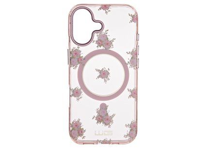 Floral Case with MagSafe Support for iPhone 17 - Pink