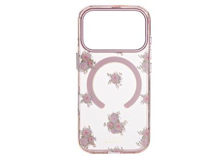 Floral Case with MagSafe Support for iPhone 17 Pro - Pink