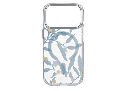 Floral Case with MagSafe Support for iPhone 17 Pro - Blue