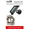 2-in-1 Windshield/Headrest Tablet Mount WG 4 - black