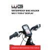 Waterproof 6" Bike Mount WG 17 - black