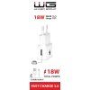 FAST 1x USB 15W Wall Charger + Micro USB Cable - white