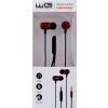 Słuchawki WG HF Stereo 3,5 mm jack - czerwone