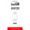 Adapter Micro USB x Lightning - biały
