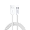Datový kabel USB-A x USB-C 1m 60W - bílý