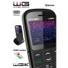 Telefon dla seniorów WG8 C (2016) - czarny