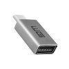 Adapter USB-A to USB-C - silver