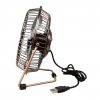 Mini Ventilátor USB - bronzový