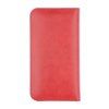Leather Wallet Case - red