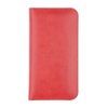 Leather Wallet Case - red