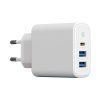 Wall Charger 3x USB 20W - white