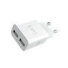 Síťová nabíječka Smart IC 2x USB-A 12W - bílá