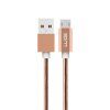 Data Cable USB-A to Micro USB 1m - pink