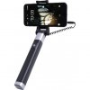 WG Monopod z kablem 3,5 jack kompatybilny z Android i iOS/black (H AF11)