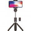 Telescopic Selfie Stick WG 6 with Tripod and Bluetooth - black
