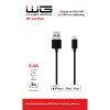 Data Cable USB-A to Lightning MFi 2m - black