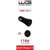 Car Charger 1x USB 18W - black