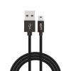 Data Cable USB-A to USB Mini-B 3m 3A - black