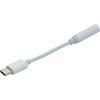 Adaptér USB-C x Jack 3,5mm - bílý