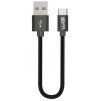 Data Cable USB-A to USB-C 0.2m 60W - black