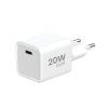 Wall Charger GaN 1x USB-C 20W + USB-C Cable - white