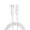 Datový kabel USB-C x Lightning 1m 30W - bílý