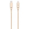 Datový kabel USB-C x Lightning 1m - zlatý