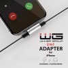 Mini adapter Lightning (m) to Lightning 2x (f) (Černo-šeda)