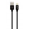 Datový kabel Lightning-USB-A (iPhone) - 1m (Černý)