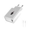Wall Charger MFi 1x USB-C 20W + Lightning Cable - white