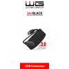 Prodlužovací kabel USB na USB - 3m (Černý)