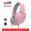Gaming Headset WG AirGame - pink