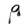 C13 Power Cable Size A 1.5m - black